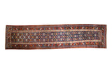 3.5x14.5 Antique Northwest Persian Rug Runner