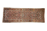3.5x9.5 Antique Northwest Persian Rug Runner