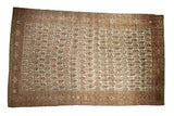 10x15.5 Vintage Distressed Hamadan Carpet