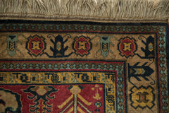 4.5x5.5 Vintage Indian Kazak Design Square Rug // ONH Item mc001759 Image 2