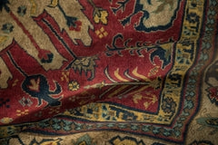 4.5x5.5 Vintage Indian Kazak Design Square Rug // ONH Item mc001759 Image 9