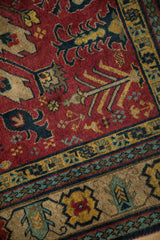 4.5x5.5 Vintage Indian Kazak Design Square Rug // ONH Item mc001759 Image 11