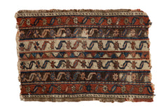 1.5x2.5 Antique Fragment Anatolian Rug Mat // ONH Item 10699