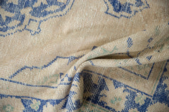 5.5x8.5 Vintage Distressed Oushak Carpet // ONH Item 10706 Image 8