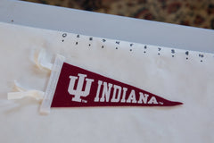 Indiana University Felt Flag Pennant // ONH Item 11567 Image 1