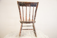 Antique children's Rocking Chair Primitive // ONH Item 1160 Image 2