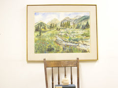 Sanchin Countryside Watercolor // ONH Item 1186