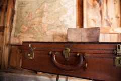 Crouch Fitzgerald Leather Suitcase // ONH Item 1217 Image 4
