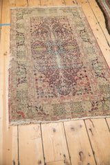 2.5x4.5 Antique Kerman Rug