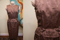 Vintage 60s Asian Inspired Two-Piece Dress // Size 6 - 8 // ONH Item 1505 Image 9