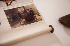 Antique School Image Chart Pull Down Hanging // ONH Item 1552 Image 2