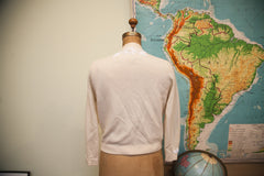 Vintage 50s Beaded Cashmere Sweater // ONH Item 1576 Image 4
