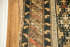 4x5 Antique Caucasian Rug // ONH Item 1658 Image 4