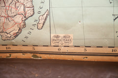 Antique Pull Down Map of Africa // ONH Item 1730 Image 8