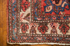 5x7 Large Persian Vintage Red Blue Faded Rug // ONH Item 1747 Image 5