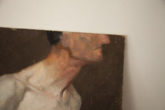 Vintage Salvatore Aucello Painting of a Man // ONH Item 1795 Image 4