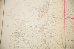 Antique Bedford NY Map // ONH Item 1825 Image 2