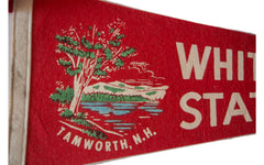 White Lake State Park Vintage Felt Flag // ONH Item 2544 Image 1