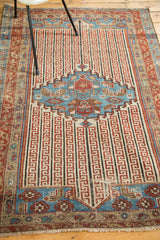 3.5x5.5 Rare Antique Colorful Malayer Rug // ONH Item 2624 Image 3