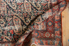 3.5x13 Distressed Antique Paisley Malayer Rug Runner // ONH Item 2667 Image 7