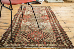3x6.5 Distressed Antique Malayer Rug Runner // ONH Item 2670 Image 2