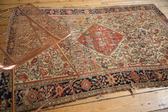 4x6 Distressed Fine Colorful Antique Malayer Rug // ONH Item 2827 Image 11