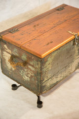 Reclaimed Industrial Trunk with Rope Handles // ONH Item 3575 Image 4