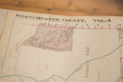 Vintage Hopkins Map of Town of Courtland