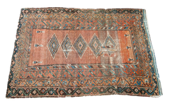 4x5 Antique Northwest Persian Rug // ONH Item 1491