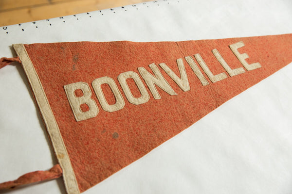 Boonville Felt Flag