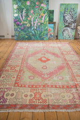 6x9 Vintage Distressed Oushak Carpet // ONH Item 6584 Image 4