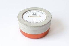 Scented Soy Candle in Copper Dipped Concrete // ONH Item 6674
