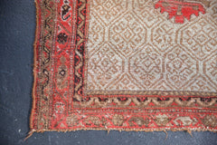 3x3.5 Antique Malayer Square Rug // ONH Item 7374 Image 4