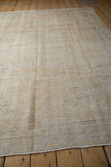 6.5x8.5 Vintage Distressed Oushak Carpet // ONH Item 9374 Image 7