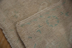 1.5x3 Vintage Distressed Oushak Rug Mat // ONH Item 9414 Image 6
