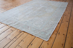5x8 Distressed Oushak Carpet // ONH Item ee001208 Image 8