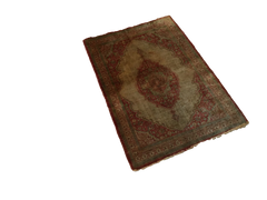  2x2.5 Antique Silk Persian Tabriz Rug Mat / Item 1783 image 32