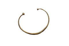 Vintage African Thin Bronze Cuff Bracelet // ONH Item ab01344