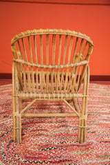 Mid Century Modern Rattan Chair Franco Albini // ONH Item am001003c Image 5