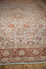 8x11 Vintage Distressed Meshed Carpet // ONH Item ct001342 Image 5