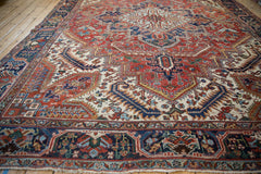 9.5x12 Vintage Heriz Carpet