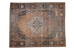 7.5x9.5 Antique Mohtashem Kashan Carpet