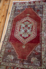 1.5x3 Vintage Distressed Anatolian Rug Runner // ONH Item ee001368 Image 3