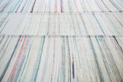 6.5x9.5 Vintage Rag Rug Carpet // ONH Item ee001385 Image 7