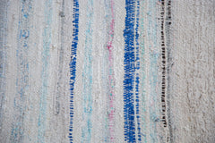 7x7 Vintage Rag Rug Carpet // ONH Item ee001386 Image 2