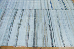 7.5x10 Vintage Rag Rug Carpet // ONH Item ee001387 Image 1
