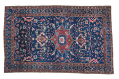 5x8 Vintage Hamadan Carpet // ONH Item ee001492