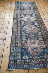 3x9.5 Distressed Malayer Rug Runner // ONH Item ee001519 Image 3