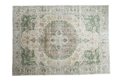 7.5x10 Distressed Oushak Carpet // ONH Item ee001573