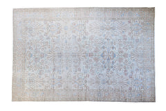6x9 Distressed Oushak Carpet // ONH Item ee001594